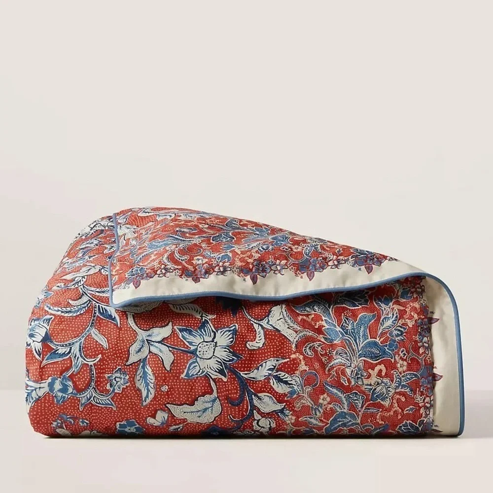 NWT Ralph Lauren Mirabelle Duvet Cover, Full/Queen $375